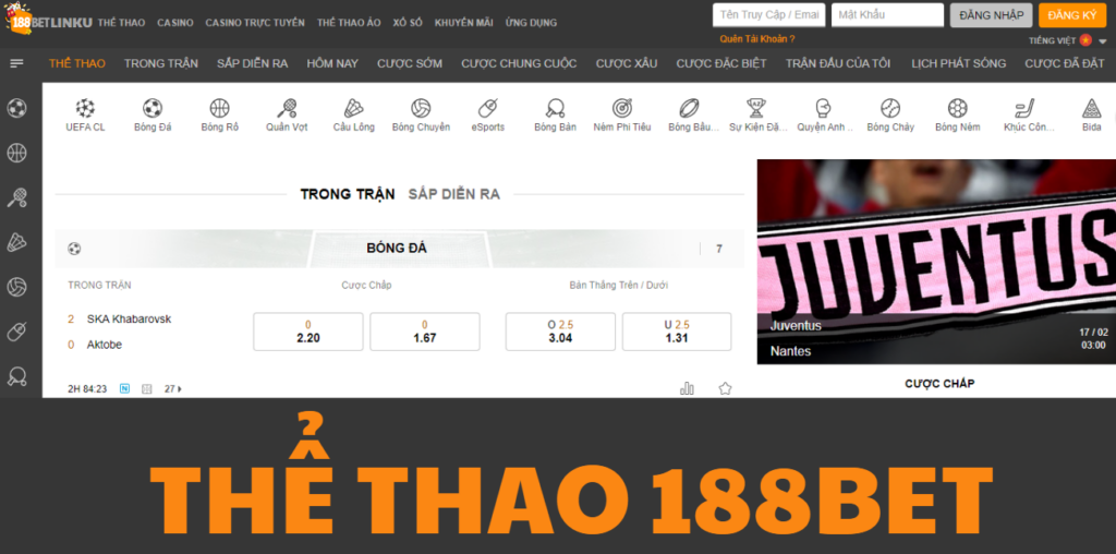 Thể thao 188bet